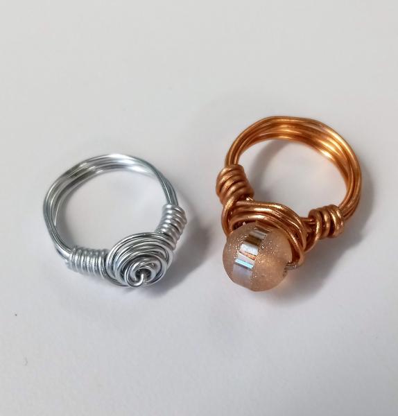 Image for event: Wire Wrapped Rings (Adults)