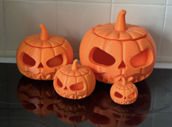 Image for event: 3D Printing: Make a Mini Jack-o'-Lantern (Geared for Adults)