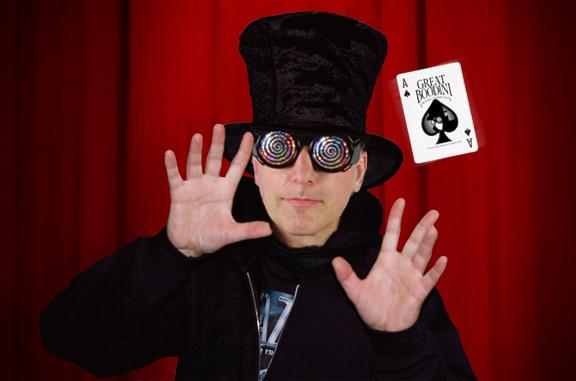 Image for event: First Friday: Mind Reading and Magic with the Great Boodini (All Ages)