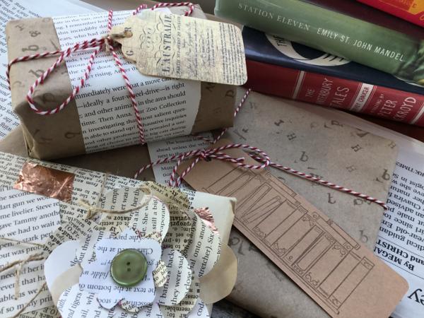 Image for event: Make a Gift Series: Book Lovers DIY Wrapping Paper