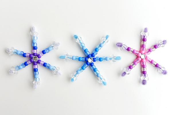 Image for event: ALL AGES Beaded Snowflakes