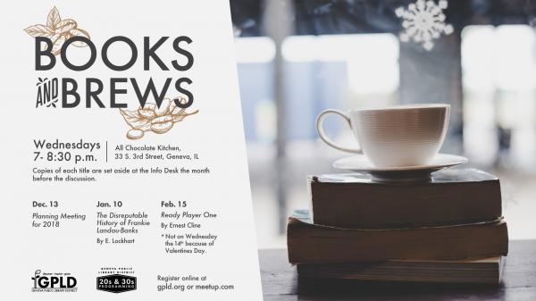 Image for event: 20s and 30s - Books and Brews
