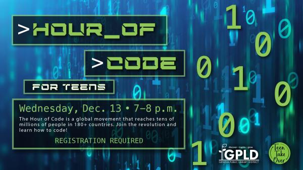 Image for event: Hour of Code: Teens