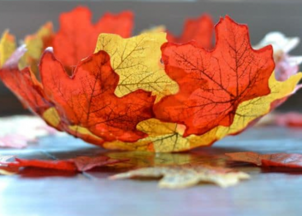 Image for event: Decorative Fall Leaf Bowl (Adults)