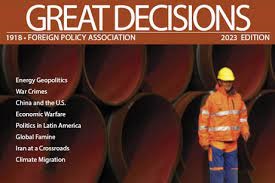 Image for event: Great Decisions Discussion Group:  Energy Geopolitics (Adults)