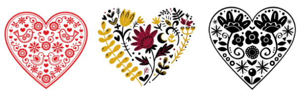 Image for event: Heart-Shaped Stencil Art (Adults)