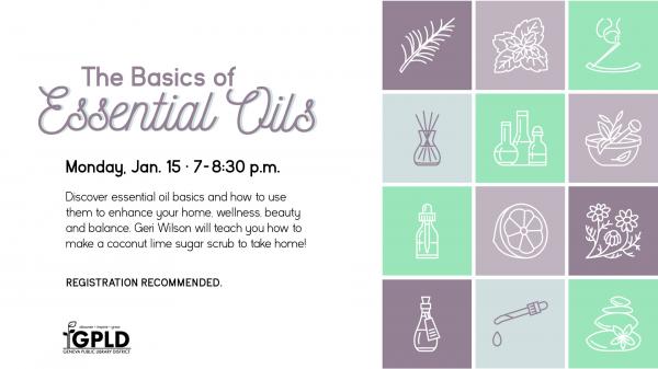 Image for event: The Basics of Essential Oils