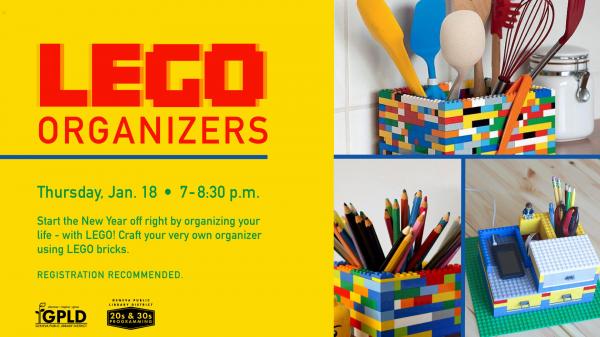 Image for event: 20s and 30s - LEGO Organizers