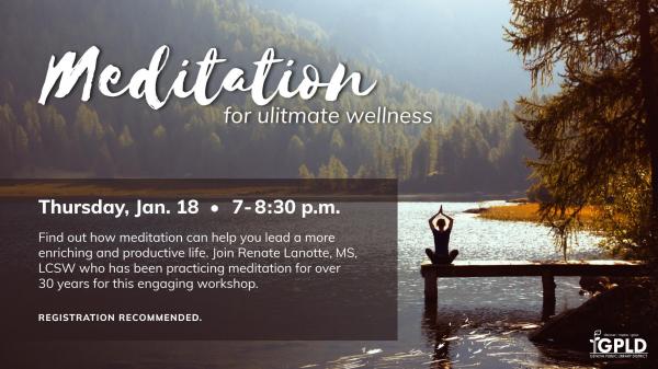 Image for event: Meditation for Ultimate Wellness