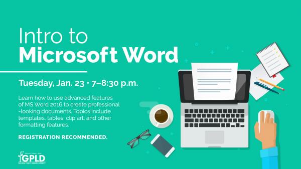 Image for event: Introduction to Microsoft Word