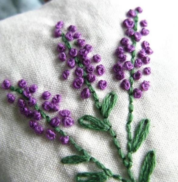 Image for event: Embroidery Basics: Lavender (Adults)