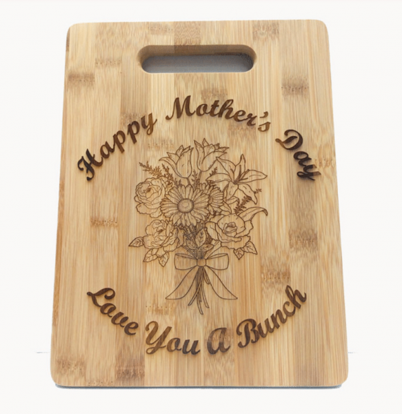 Image for event: Glowforge: Make a Cutting Board - Mother's Day Edition (Adults)