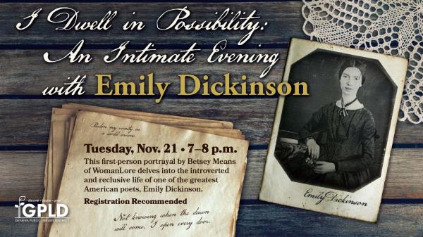 Image for event: I Dwell in Possibility