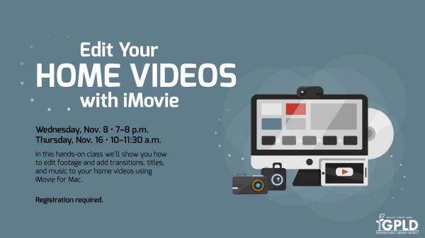 Image for event: Edit Your Home Videos with iMovie