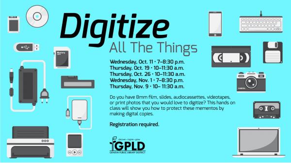 Image for event: Digitize All the Things