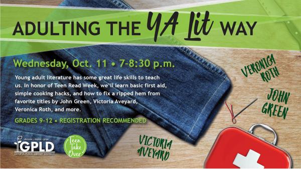Image for event: Adulting the YA Lit Way