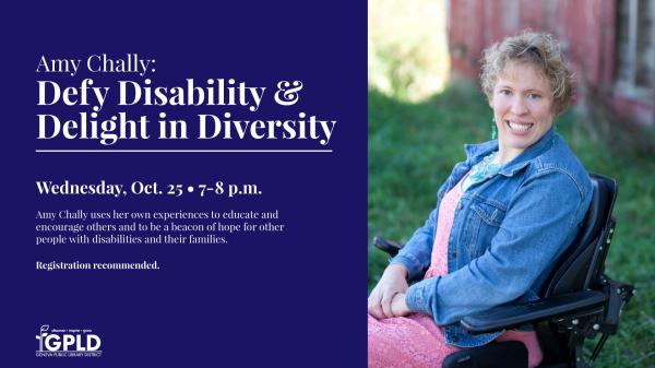 Image for event: Amy Chally: Defy Disability &amp; Delight in Diversity