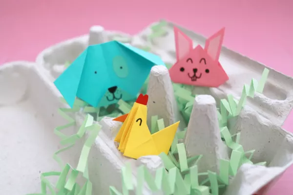 Image for event: Library After School Club: Origami Animals (Geared for Ages 8-12)