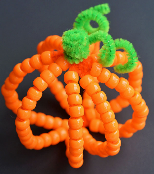 Image for event: ALL AGES: Pipe Cleaner Pumpkins