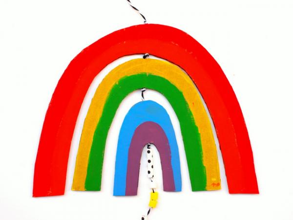 Image for event: DIY Rainbow Mobile (All Ages)