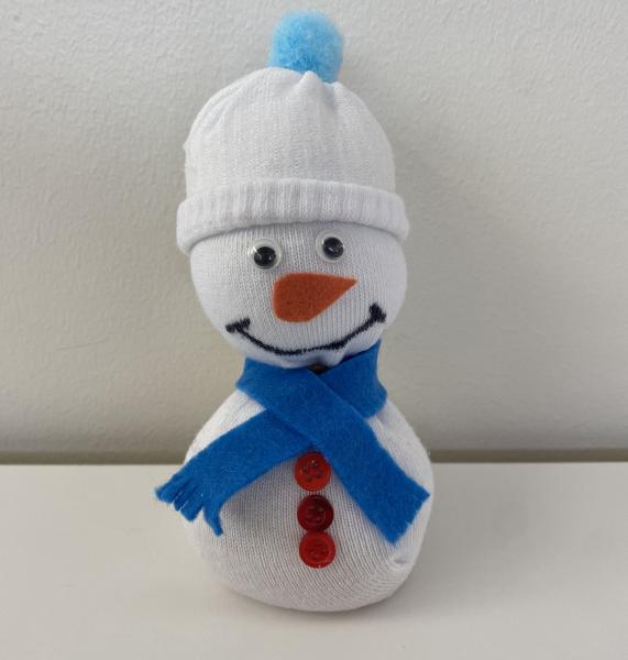 Image for event: Build a Sock Snowperson (All Ages)