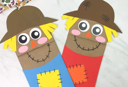 Image for event: All Ages: Paper Bag Scarecrow