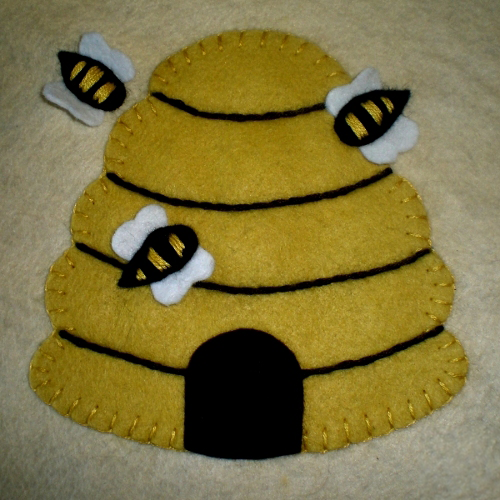 Image for event: Felt Bee Skep (Adults)