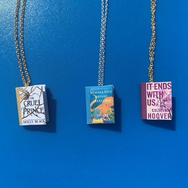 Image for event: Make a Gift Series: 20s &amp; 30s - Mini Book Pendants