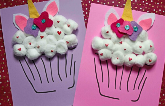 Image for event: ALL AGES Unicorn Cotton Ball Cupcakes
