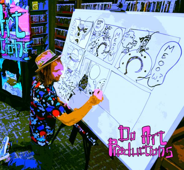 Image for event: Do Art Productions: Comic Book Workshop (All Ages)