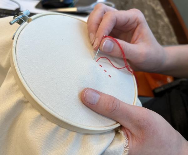 Image for event: Let's Learn Embroidery