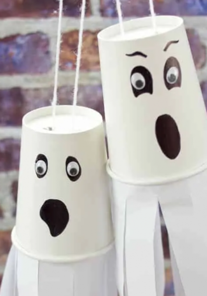 Image for event: ALL AGES: Flying Paper Cup Ghost
