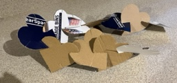Image for event: Library After School Club--Cardboard Heart Creations