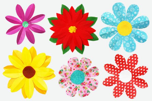 Image for event: ALL AGES Scrap Paper Flowers