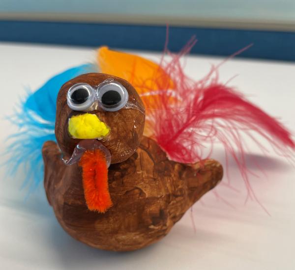 Image for event: Library After School Club: Air Dry Clay Turkey