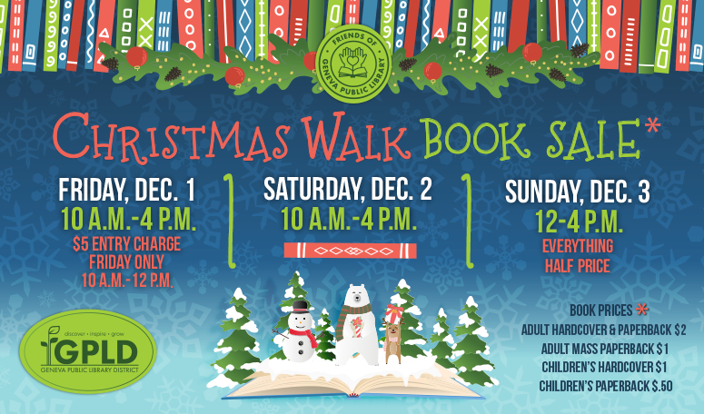 Christmas Walk Book Sale